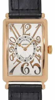 Franck Muller Long Island 1000SCREL SLV BRW GDH 5N 30.5mm Rose gold Silver