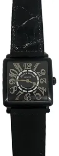 Franck Muller Master Square 6002 M QZ REL V NR Steel Black