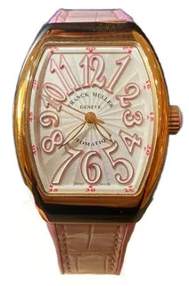 Franck Muller Vanguard V 32 SC AT FO 5N (NR) Rose gold White