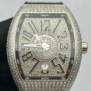 Franck Muller Vanguard V 41 SC DT Stainless steel Black