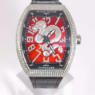 Franck Muller Vanguard V 45 SC DT 44mm Stainless steel Black