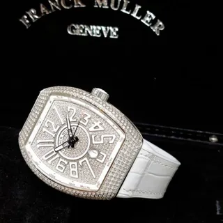 Franck Muller Vanguard V45SCDTACBU Stainless steel White