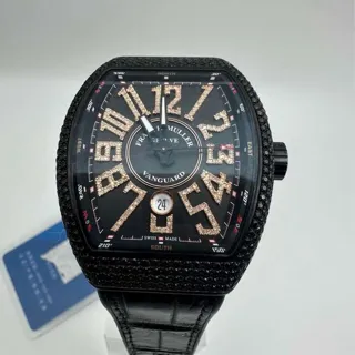 Franck Muller Vanguard V45 Yellow gold Black