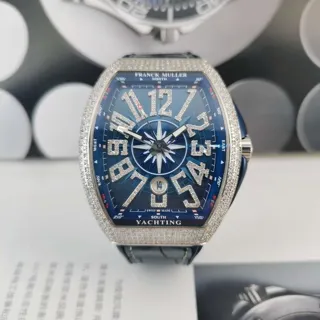 Franck Muller Vanguard V45 Stainless steel Blue