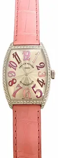 Franck Muller 2852 SC D 1R PINK Stainless steel White