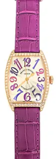 Franck Muller 2852 SC D 1R Rose gold White