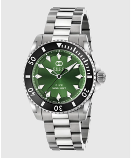 Gucci Dive YA136363 Stainless steel Green