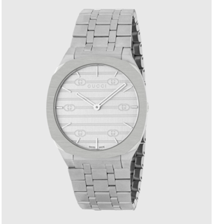 Gucci 25H YA163402 Stainless steel Silver