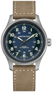 Hamilton Khaki Field H70545540 Titanium Blue