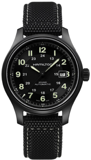 Hamilton Khaki Field H70575733 Titanium Black