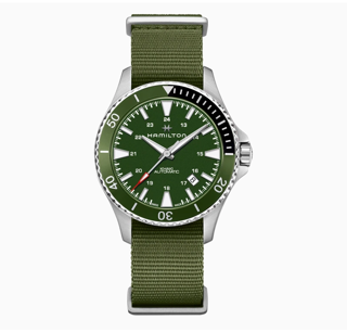 Hamilton Khaki Navy H82375961 40mm Stainless steel Green