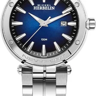 Herbelin Newport 14288/B15 35mm Steel Blue