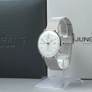 Junghans max bill 027/4003.44 40mm Stainless steel Silver