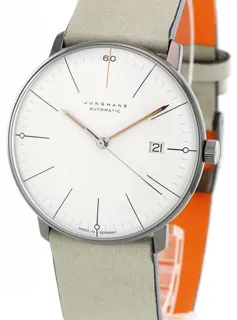 Junghans max bill 27/4108.02 38mm Steel White