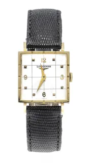 Longines 26mm Yellow gold Silver