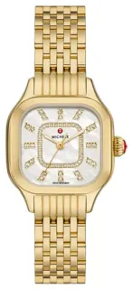 Michele Meggie MWW33B000010 Yellow gold and Stainless steel White