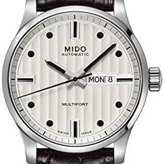 Mido Multifort M005.430.16.031.80 42mm Stainless steel Silver