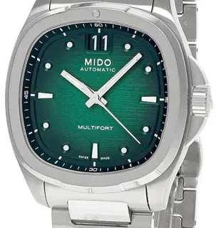 Mido Multifort M049.526.11.091.00 40mm Stainless steel Green