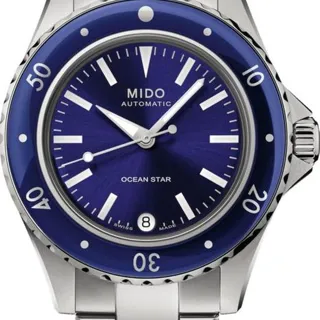 Mido Ocean Star M026.207.11.041.00 Stainless steel Blue