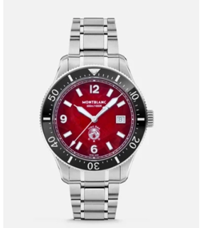 Montblanc Iced Sea MB132291 41mm Stainless steel Red