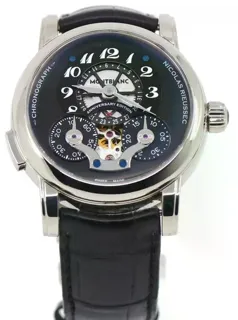 Montblanc Nicolas Rieussec 43mm White gold Black