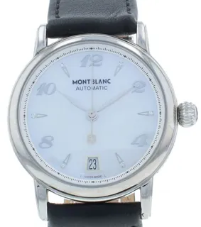 Montblanc Star 107118 36mm Stainless steel White