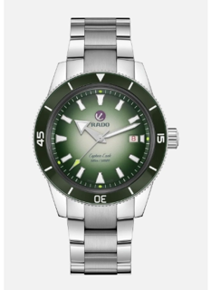 Rado Captain Cook R32149318 42mm Stainless steel Green and White