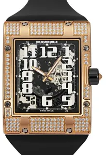 Richard Mille RM 016 RM 016 50mm Rose gold Skeletonized