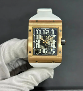 Richard Mille RM 016 RM016 RG Rose Gold$Titanium Skeleton$Transparent