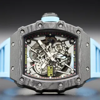 Richard Mille RM 035 RM35-02 50mm Carbon fiber Skeletonized