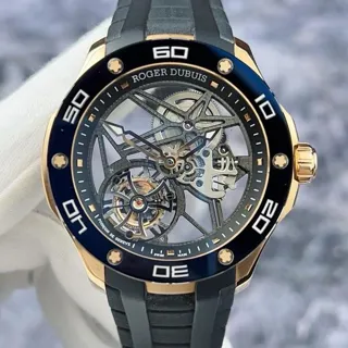 Roger Dubuis Pulsion RDDBPU0001 Rose gold Skeletonized