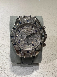 Rolex Daytona 116599 12SA White gold Paved