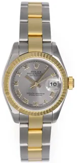 Rolex Lady-Datejust 179173 Stainless steel and 18k yellow gold White