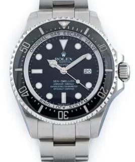 Rolex Sea-Dweller Deepsea 116660 44mm Stainless steel Black