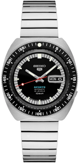 Seiko 5 Sports SRPK17 Stainless steel Black