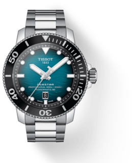 Tissot Seastar T120.607.11.041.00 Stainless steel Black