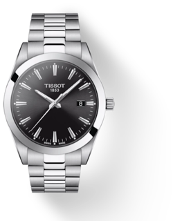 Tissot T-Classic T127.410.11.051.00 40mm Stainless steel Black