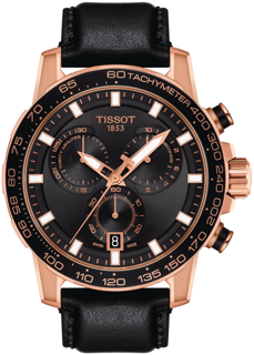 Tissot T-Sport T125.617.36.051.00 Rose gold and Stainless steel black