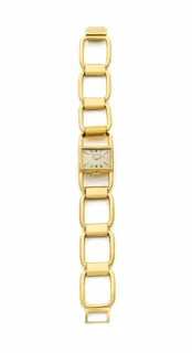 Jaeger-LeCoultre Étrier 19mm 18k yellow gold White