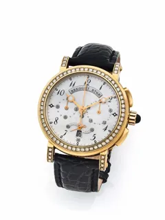 Breguet 8828 35mm 18k yellow gold Silver