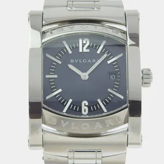 Bulgari Assioma AA 39 S Stainless steel Blue