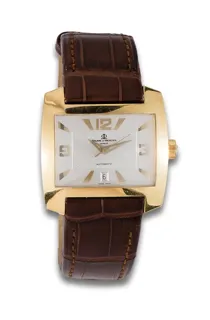 Baume & Mercier 27mm 18k yellow gold White