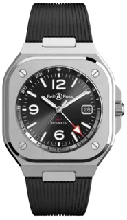 Bell & Ross Urban BR05G-BL-ST/SRB Stainless steel Black