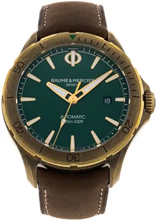 Baume & Mercier Clifton 10503 Bronze Green