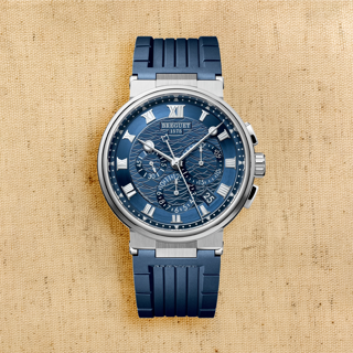 Breguet Marine 5527BB/Y2/9WV 42.5mm White gold Blue