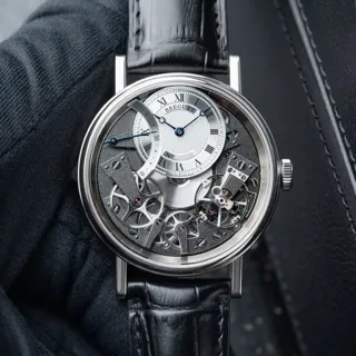 Breguet Tradition 40mm White gold Silver