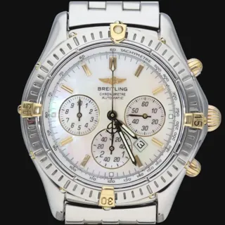 Breitling Windrider B35312 38mm Yellow Gold$Steel White