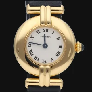 Cartier Colisee 8109 24mm Yellow gold Champagne