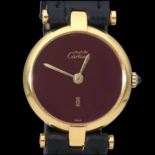 Cartier Must de Cartier MT39172 Silver Burgundy