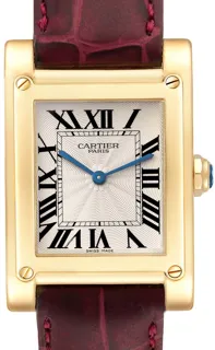 Cartier Tank à Vis W1529451 Yellow gold Silver